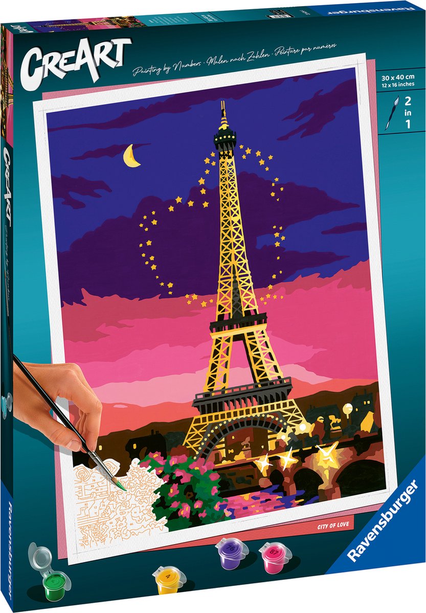 Ravensburger Creart Painting by Number City of Love