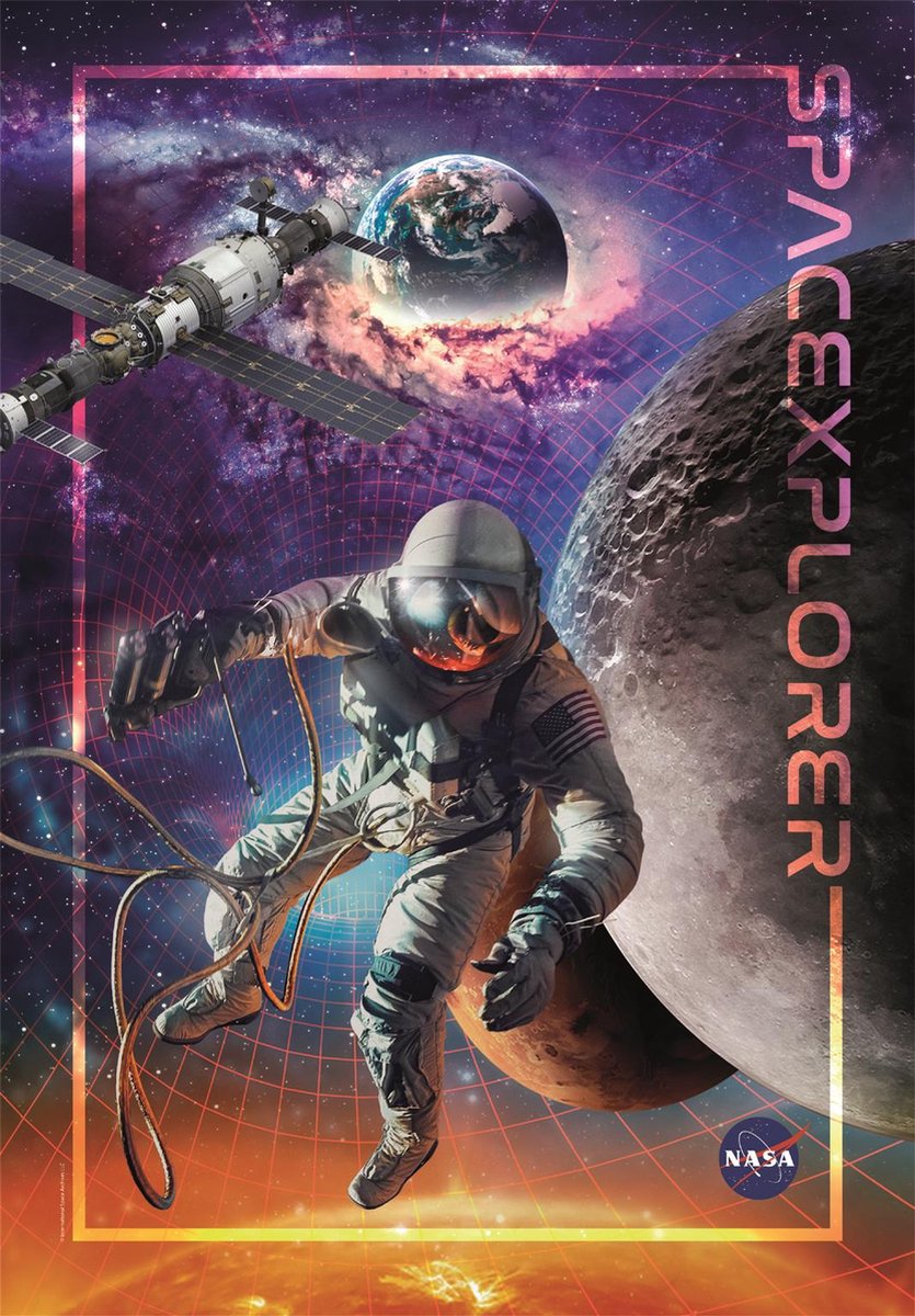 Clementoni Jigsaw Puzzle Space Explorer, 1000st.