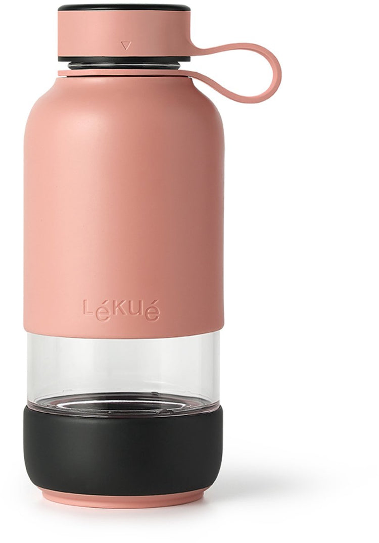 Gourde Lékué à emporter - 500 ml - rose corail