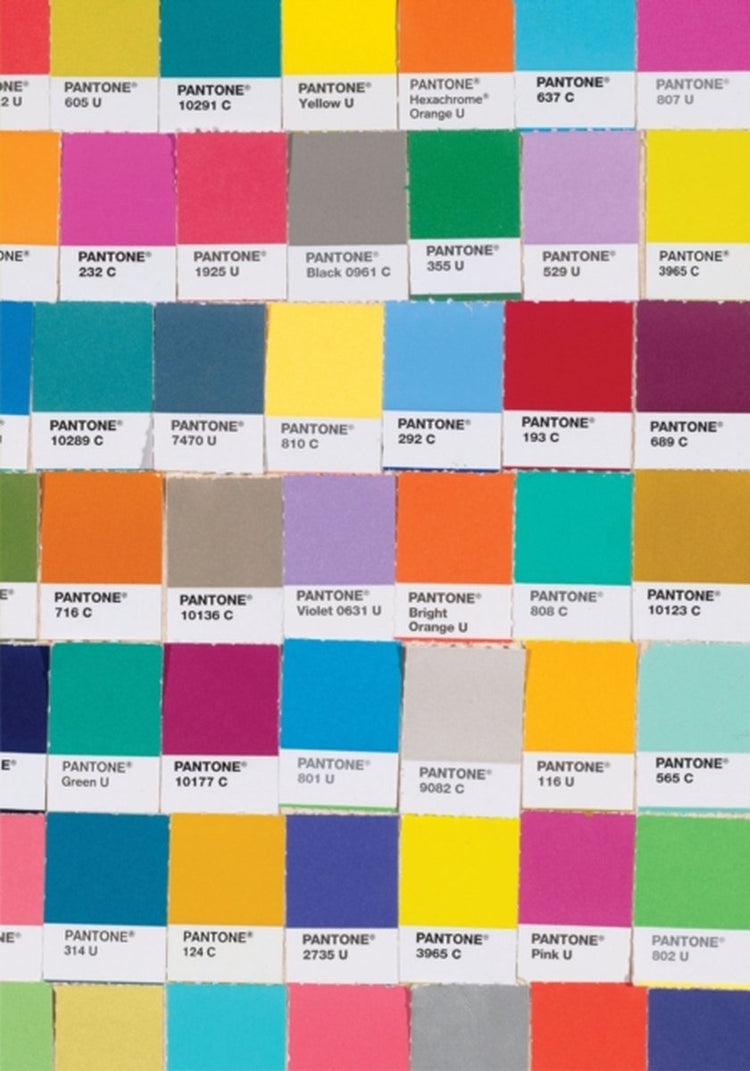 Livres de chroniques pantone x sans marque sans marque - pantone : journal multicolore
