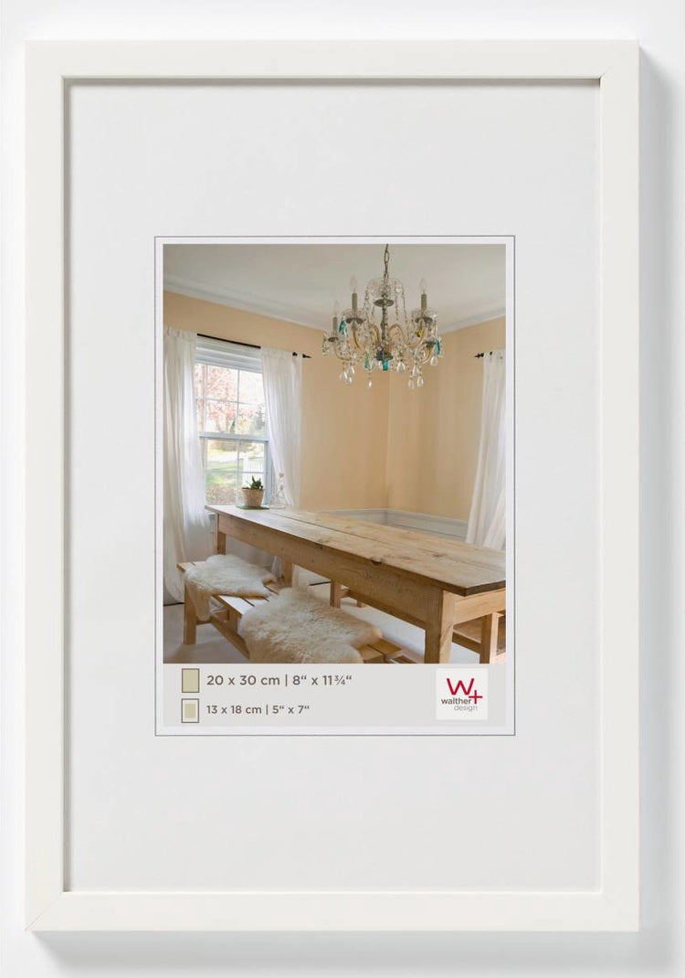 Poivrons Walther - cadre photo - format photo 10x15 cm - blanc