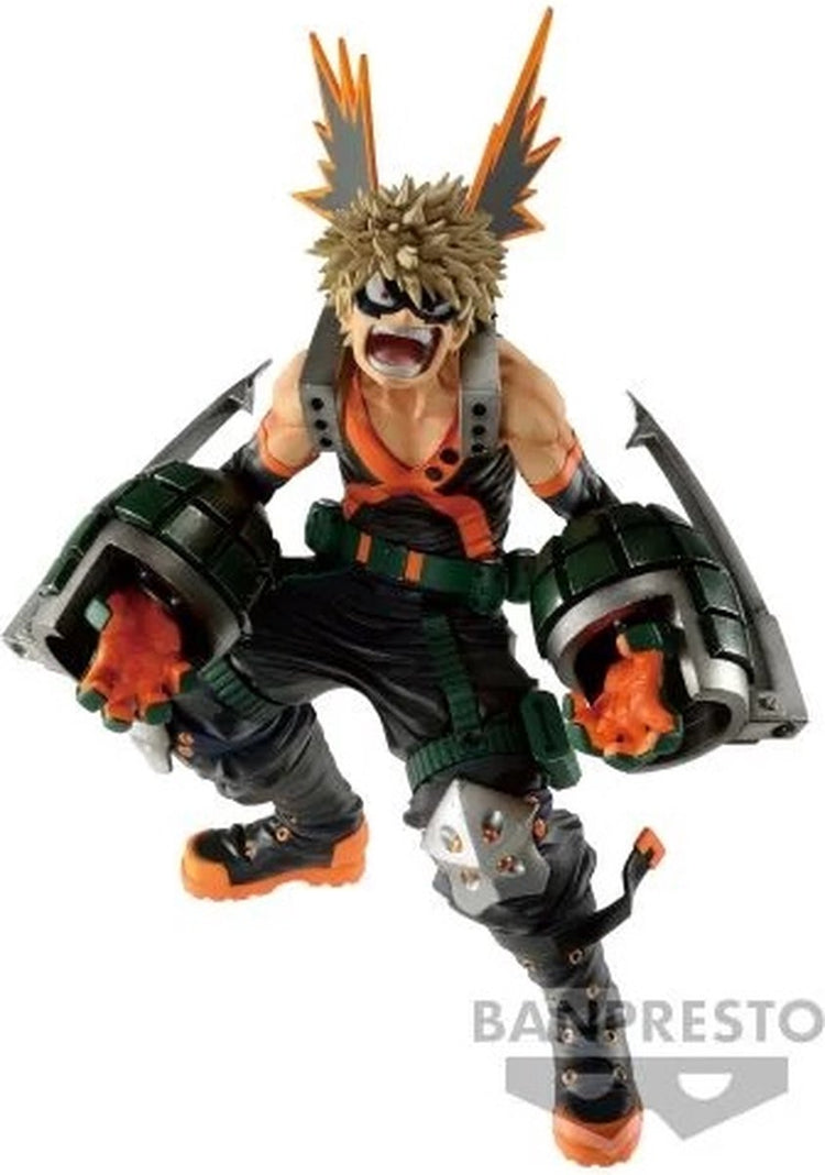 Banpresto co., ltd. my hero academia - pièce de super maître étoiles de la chronique banpresto - statue de katsuki bakugo 20 cm