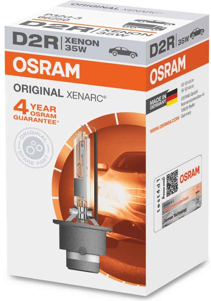 Ampoule de voiture Osram os66250 os66250 d2r 35w 85v