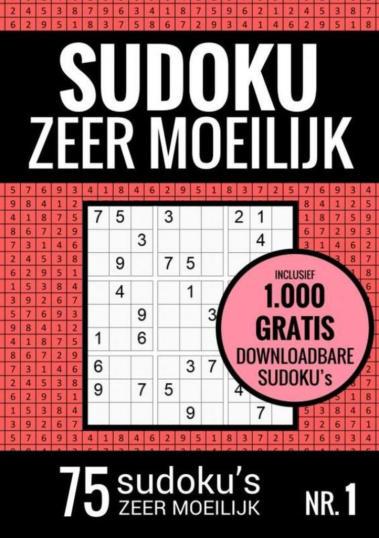 Unbranded sans marque sudoku très difficile - livre de puzzles : 75 grilles de sudoku très difficiles pour adultes et personnes âgées