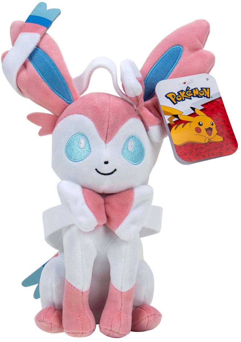 Jazwares peluche pokémon peluche sylveon - 60cm