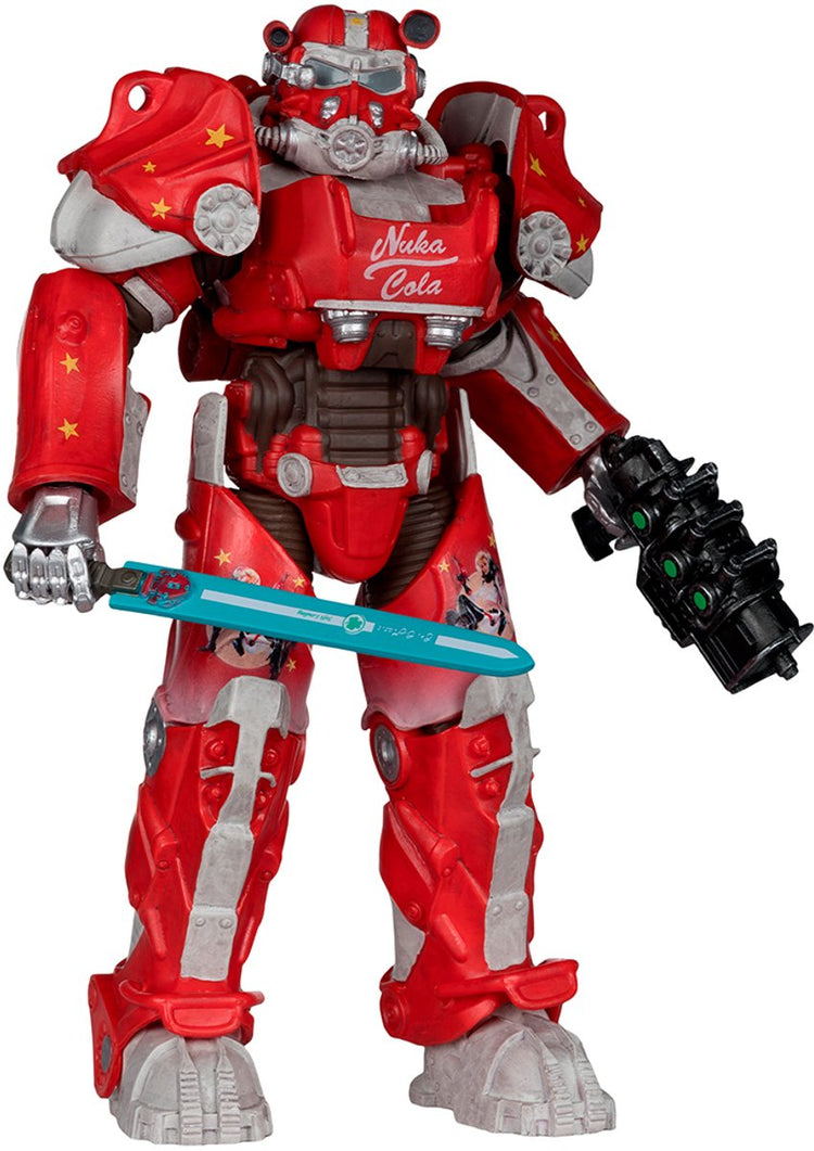 Mcfarlane Toys - figurine Gold Label - Nuka Cola T-60 Elite Edition #8 Deluxe 18 cm