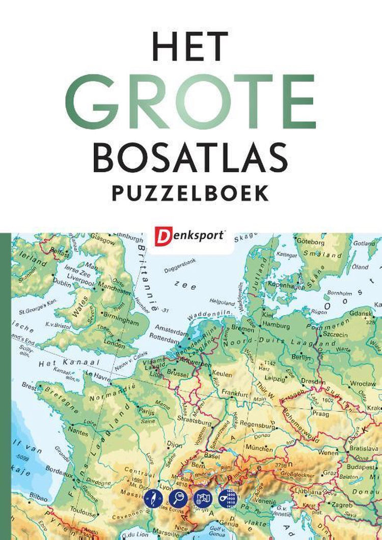 Mind sport le grand livre de puzzles de l'atlas forestier