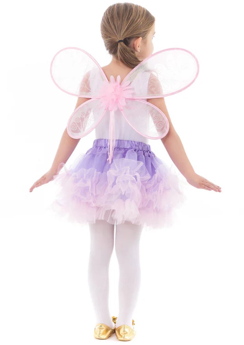 Petites aventures - ailes de fée roses de luxe - taille unique