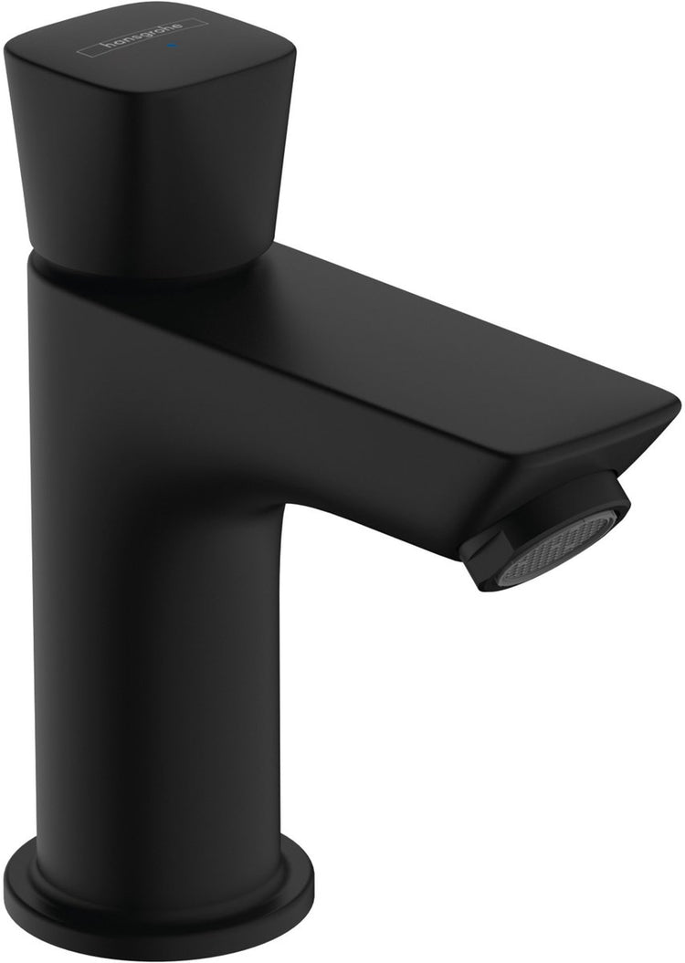 Hansgrohe Logis - fontaine - sans vidage - 80 mm - pour eau froide - noir mat