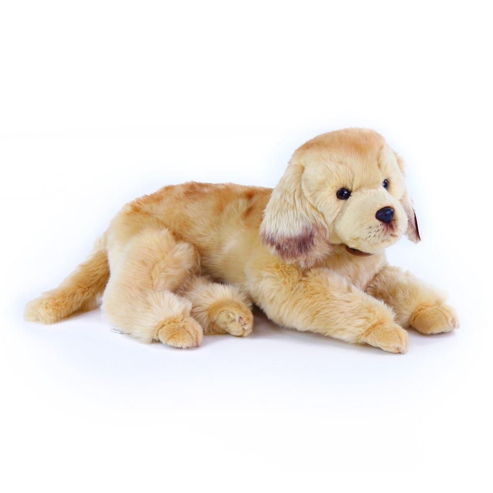 Peluche golden retriever 32cm écologique