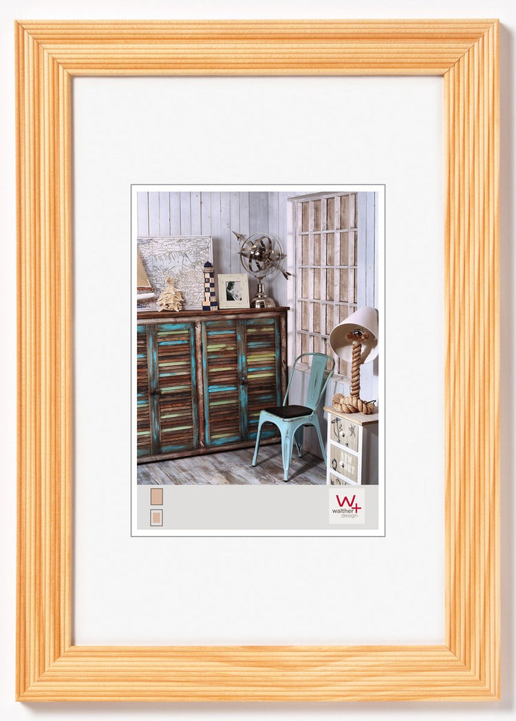 Walther grado - cadre en bois - format photo 24x30 cm - nature