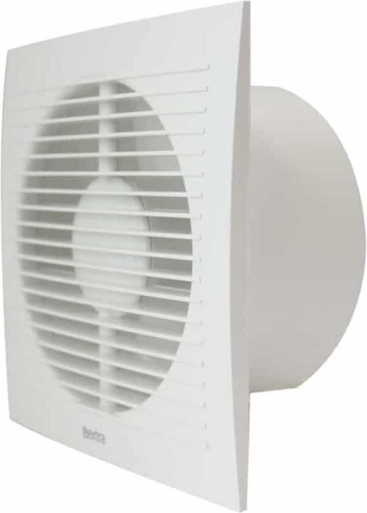 Ventilateur de salle de bain Europlast 125 mm blanc avec minuterie et capteur d'humidité - ee125ht