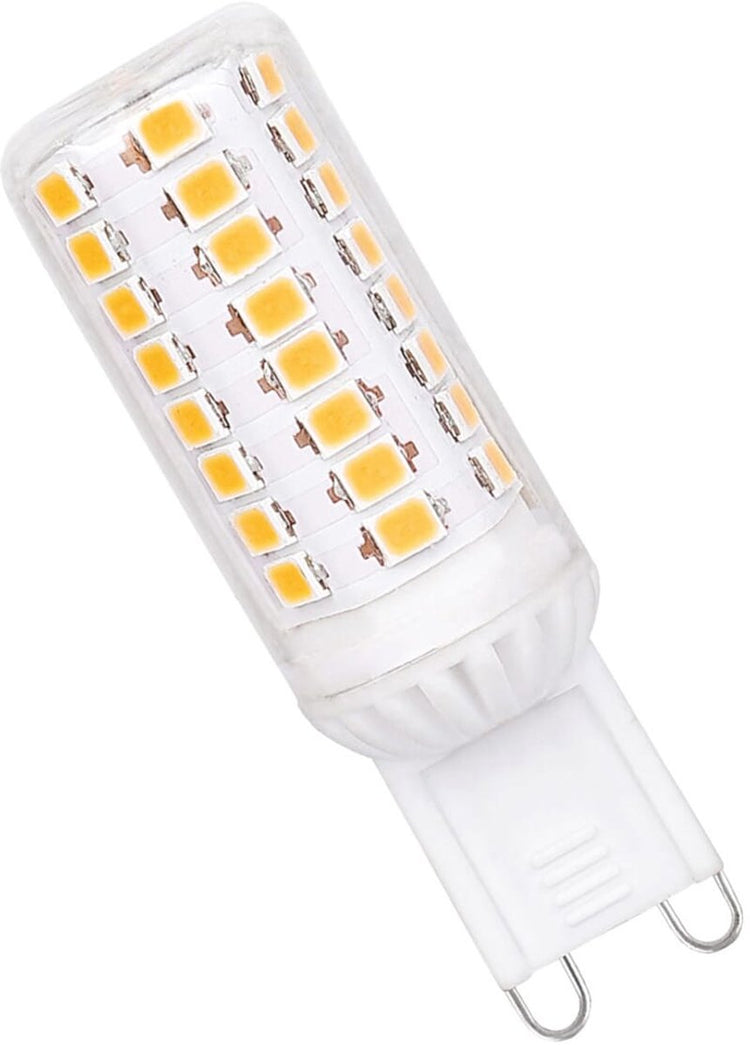 Lampe enfichable Spectrum LED G9 4,5W - 230V - 540 lumens - blanc chaud 3000K - lumière agréable - économe en énergie