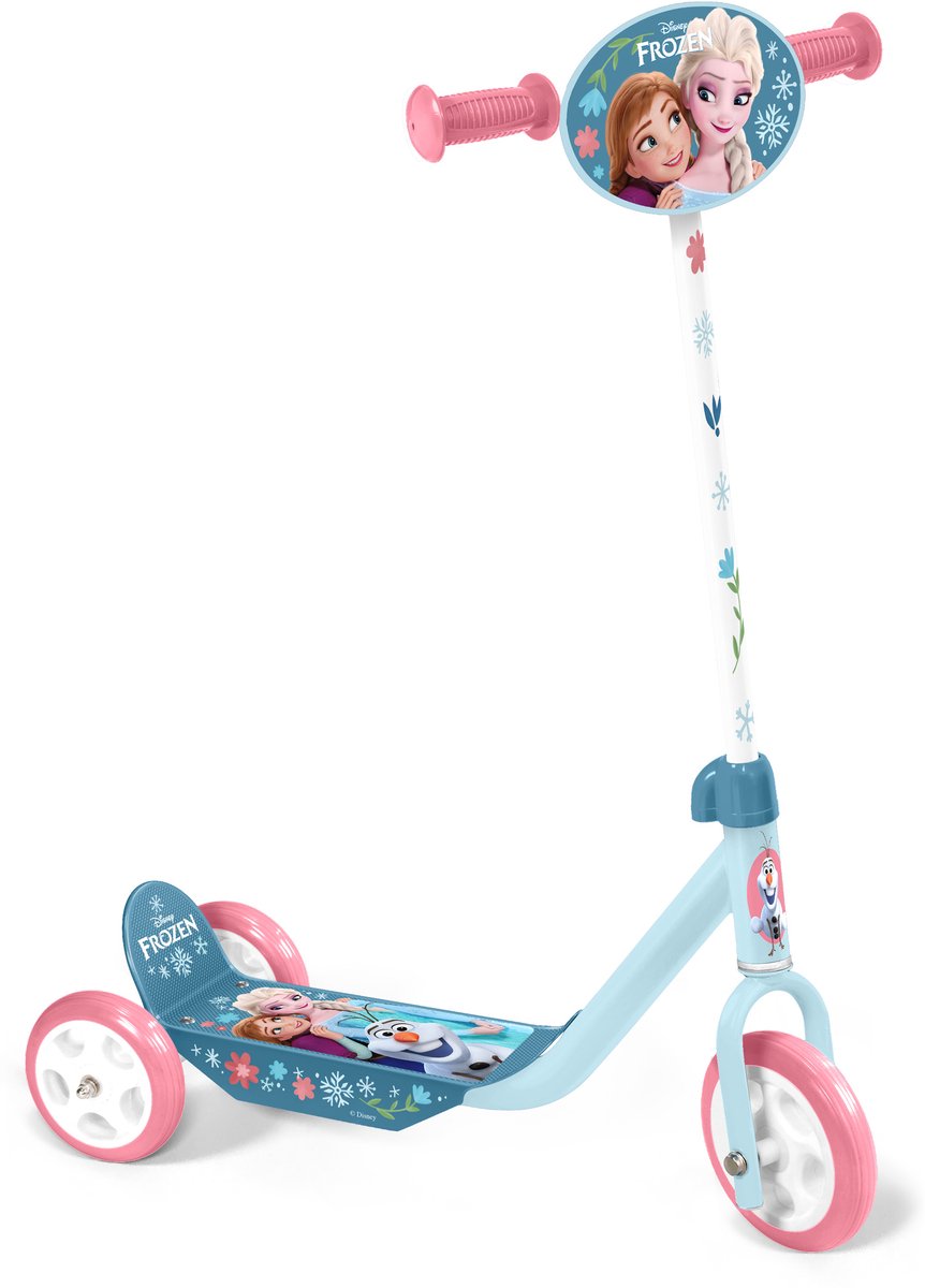 Timbre gelé - scooter à trois roues