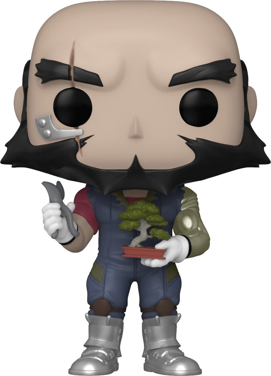 Funko-pop ! animation : cowboy bebop - jet avec bonsaï