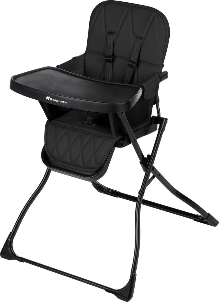 Bebeconfort lily - chaise haute - teinté graphite - de 6 mois à 3 ans