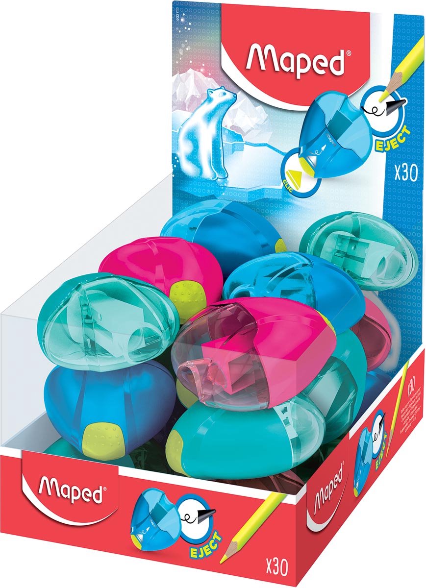 Maped taille-crayon de bureau i-gloo éjecter 1g cul