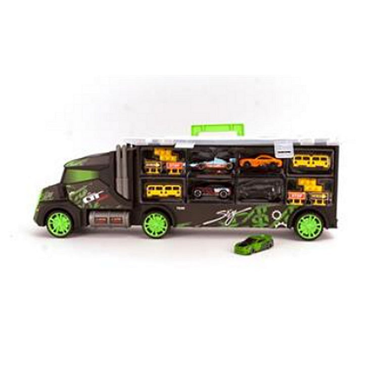 Whee Rapid Rapid Whee Autotransporteur porte Case + 4 voitures