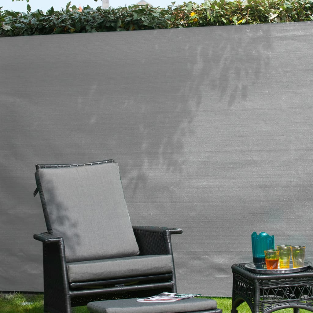 Nature Nature Garden Screen 1,2x5 M PE Gray