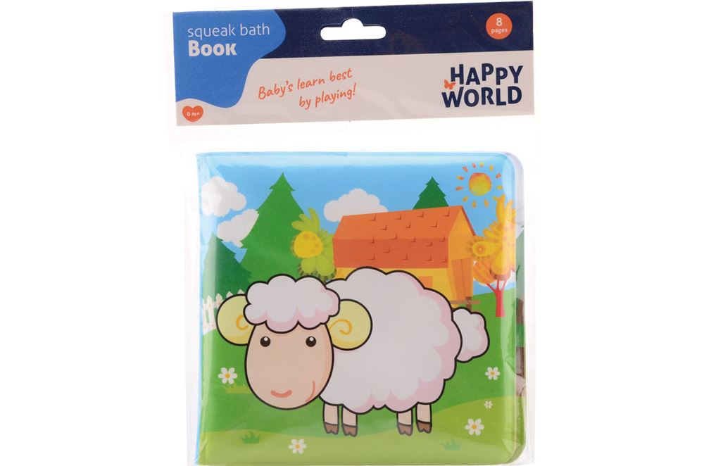 Livret de bain : ferme du monde heureux. 0+