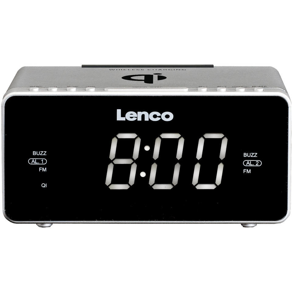 Lenco Lenco CR-550 Klokradio Silver