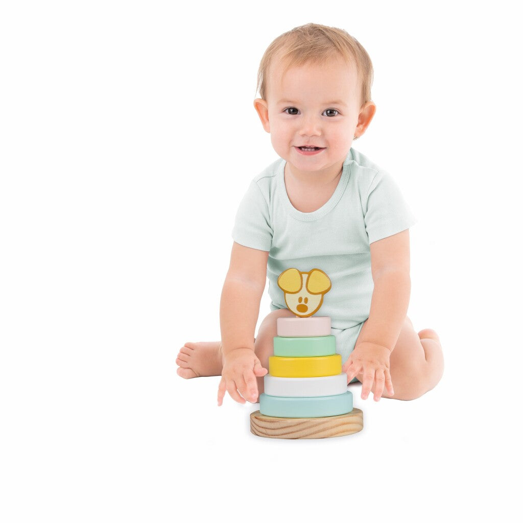 Rubo Toys et Pip Pip Baby Stack Tower, 7dlg.