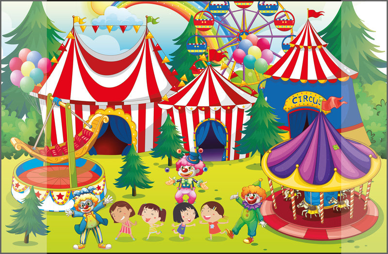 Kangaro Kangaro K-0014D109 Desk Onderlegger pp 38x58cm Dessin Circus