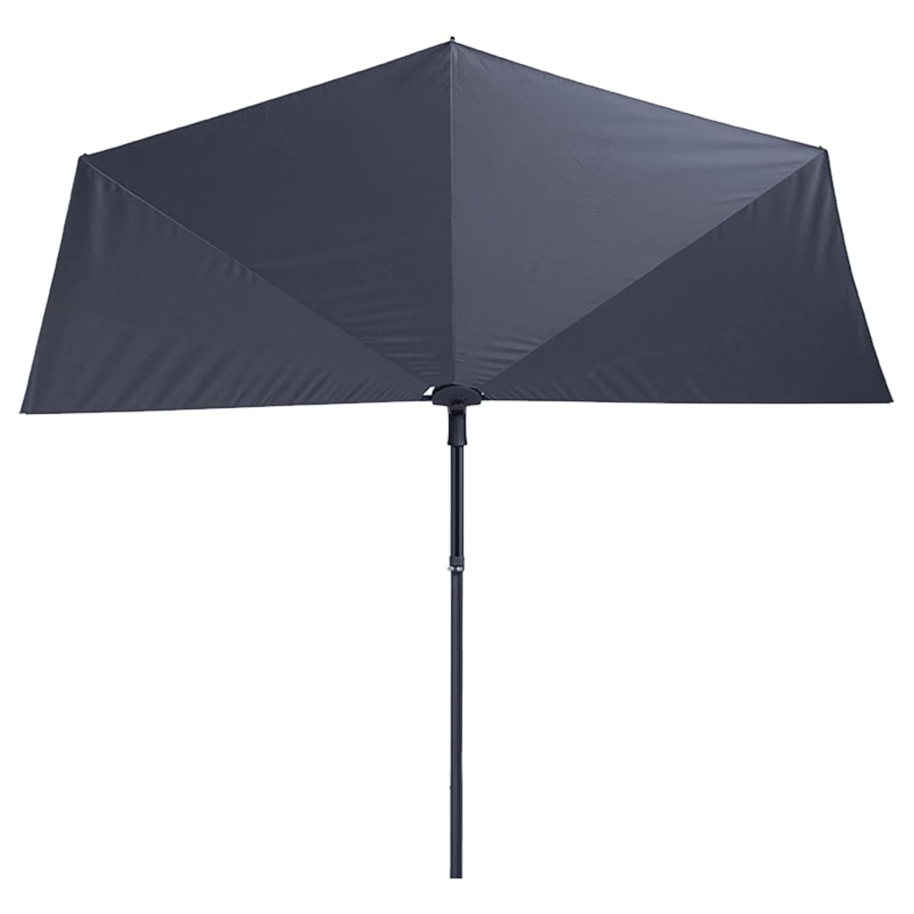Madison Balcony Parasol Sun Wave 270x150 cm Gray PAC3P014