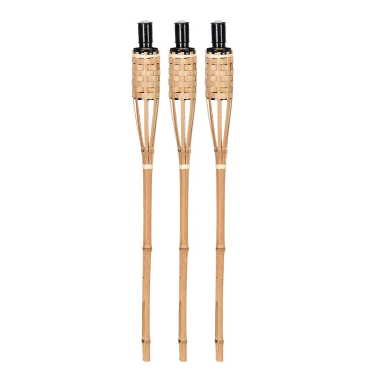 Esschert Design Esschert Design Torches 62.6 cm 3 pièces de bambou