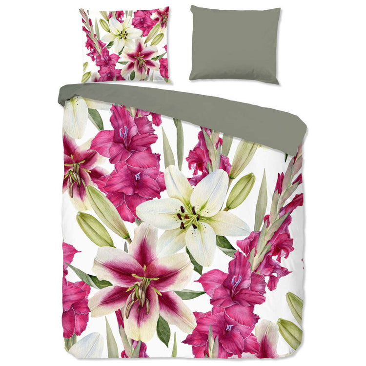 Good Morning Good Morning Couverture de couette Fleurie 155x220 cm Multi-Colord