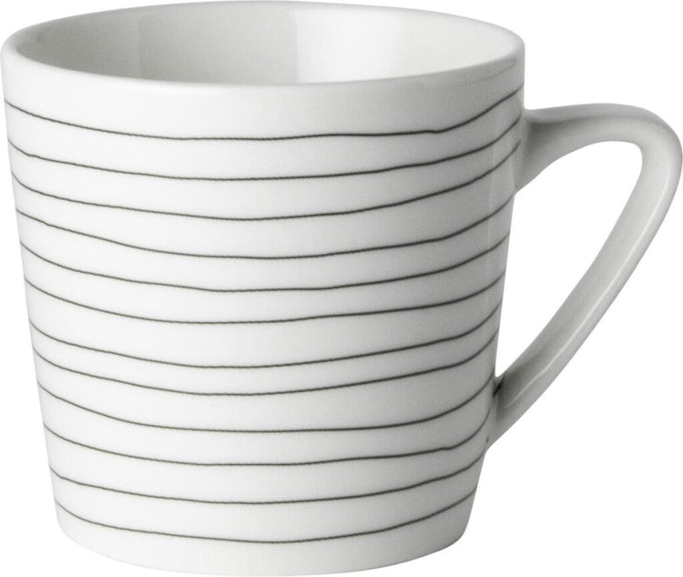 Rose néerlandaise hollandaise loft tasse de café noir et blanc.