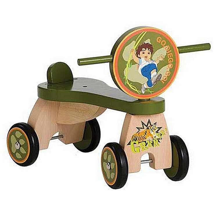 Dora Diego Balance d'équilibre en bois stable avec 4 roues 1+