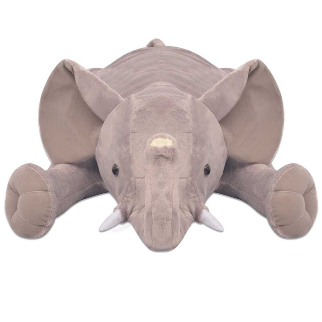 VidaXL peluche éléphant xxl 95 cm