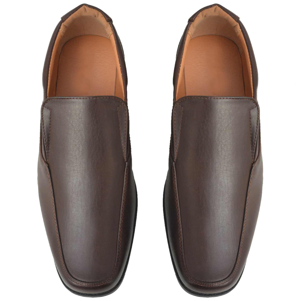 Vidaxl chaussures marron 41 cuir artificiel