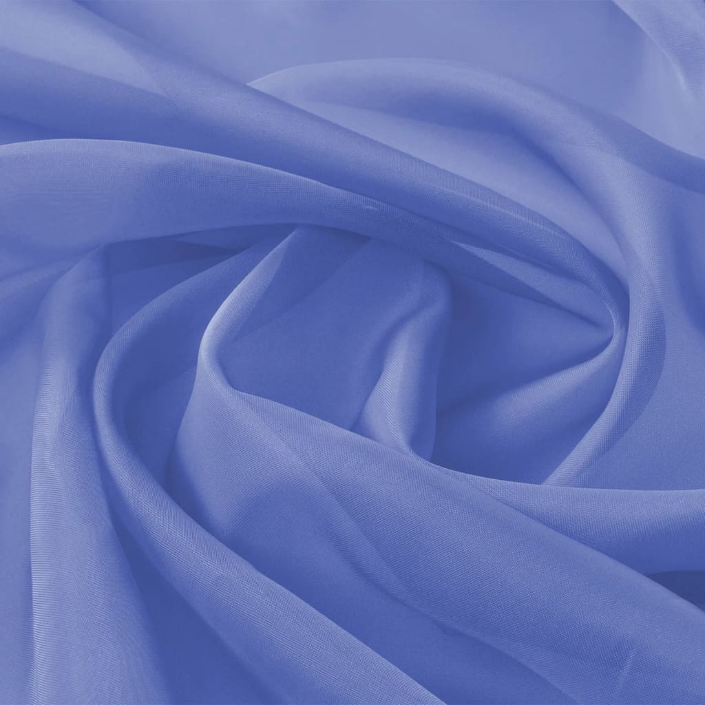 Vidaxl Tabrico Voile 1.45x20 M King's Blue