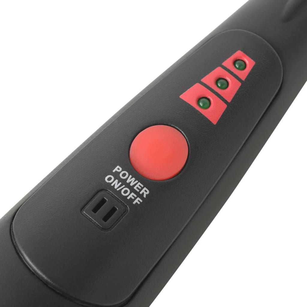 Vidaxl Pinpointer Metal Detecteur noir et rouge