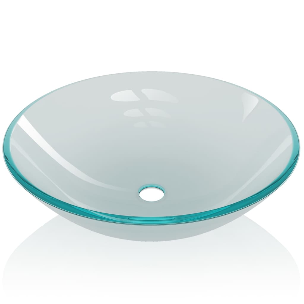 Vidaxl Verre durci en verre durci 42 cm Verre