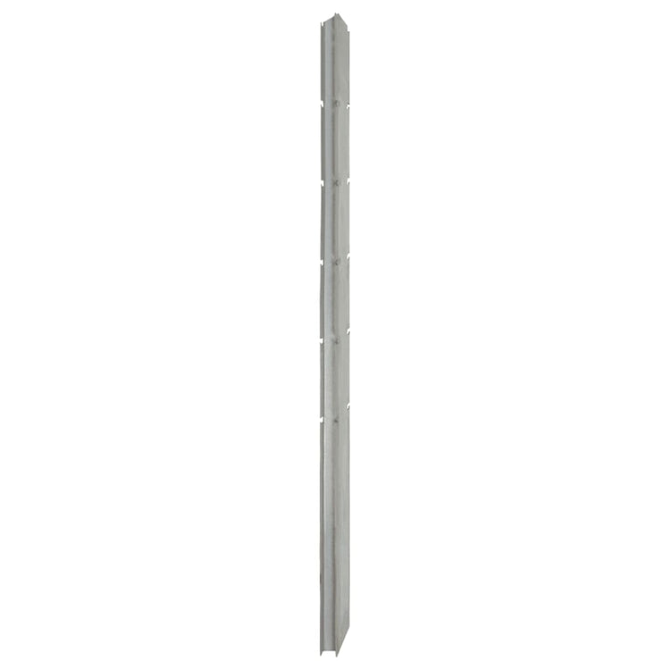 Vidaxl schanskorf pôle 160 cm en acier galvanisé en acier couleur
