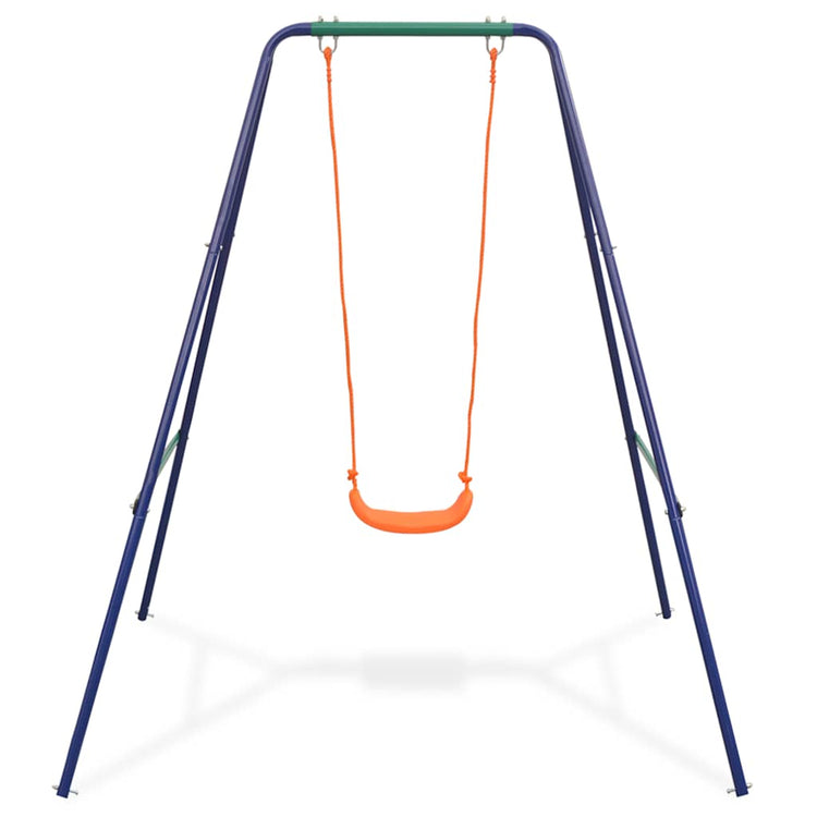 Vidaxl Swing pour les tout-petits 2 en 1 orange