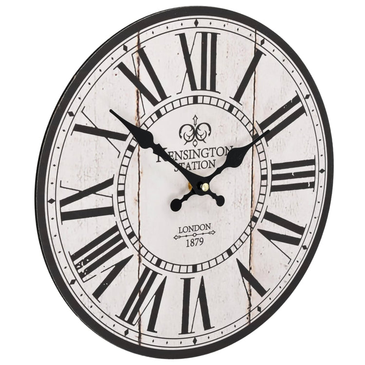 Vidaxl Wall Clock Vintage Style 30 cm Londres