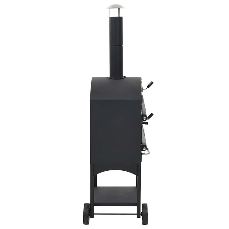 Vidaxl Pizza Oven sur charbon de bois avec pierre de pizza en terre cuite