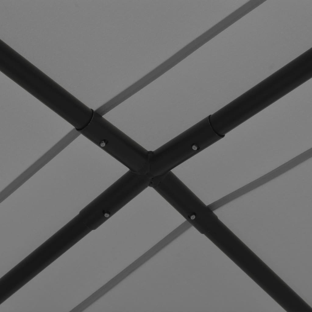 Vidaxl arbor 4x4 m anthracite