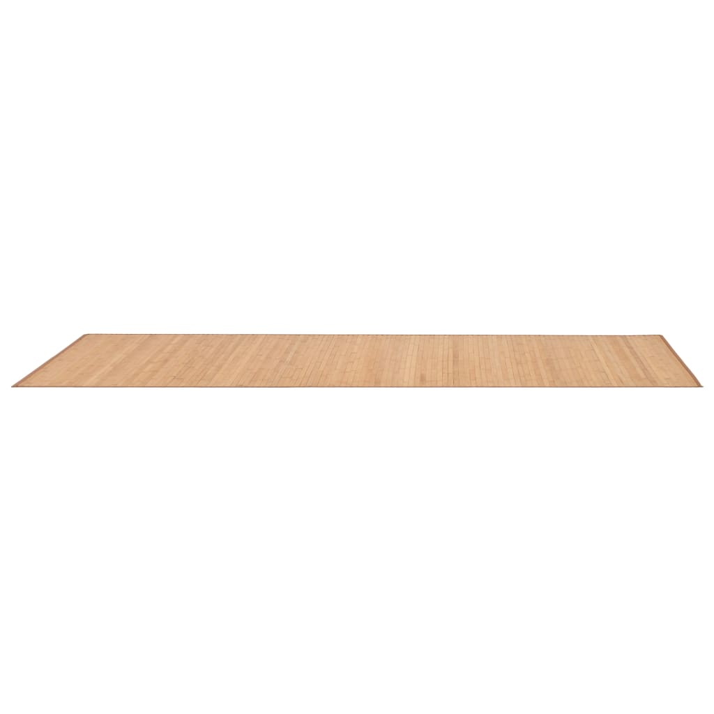 Vidaxl Carpet 80x300 cm Bambou Brun