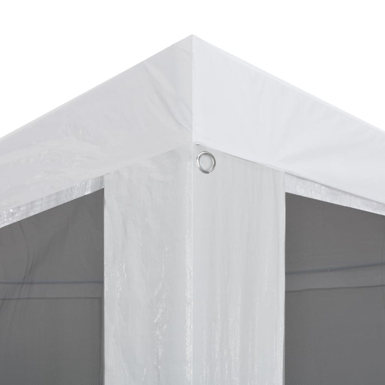 Tente de fête vidaxl avec 6 murs latéraux de 6 maille 6x3 m