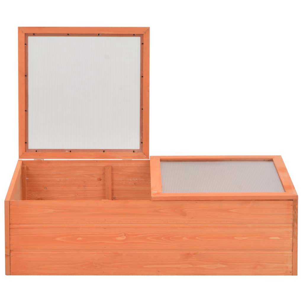 Vidaxl tuinkas 100x50x34 cm bois