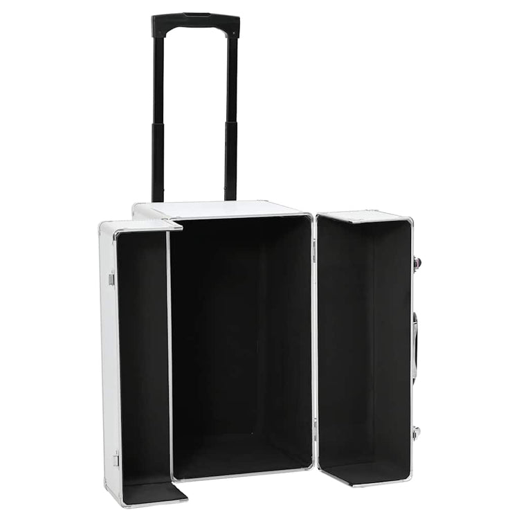 Vidaxl pilotrolley 47x39x27 cm en aluminium argent couleur