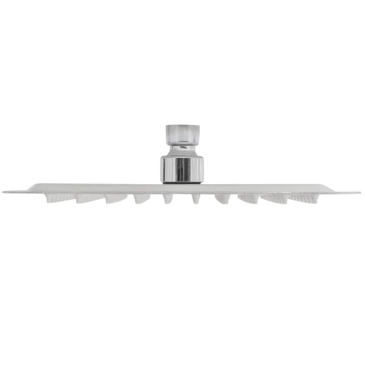 Vidaxl Pain Shower Heads 2 St 20x20 cm en acier inoxydable