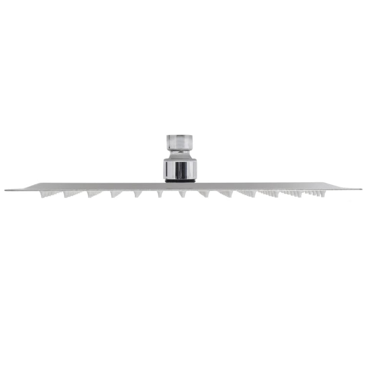 Vidaxl Pain Shower Head 2 ST 25x25 cm en acier inoxydable