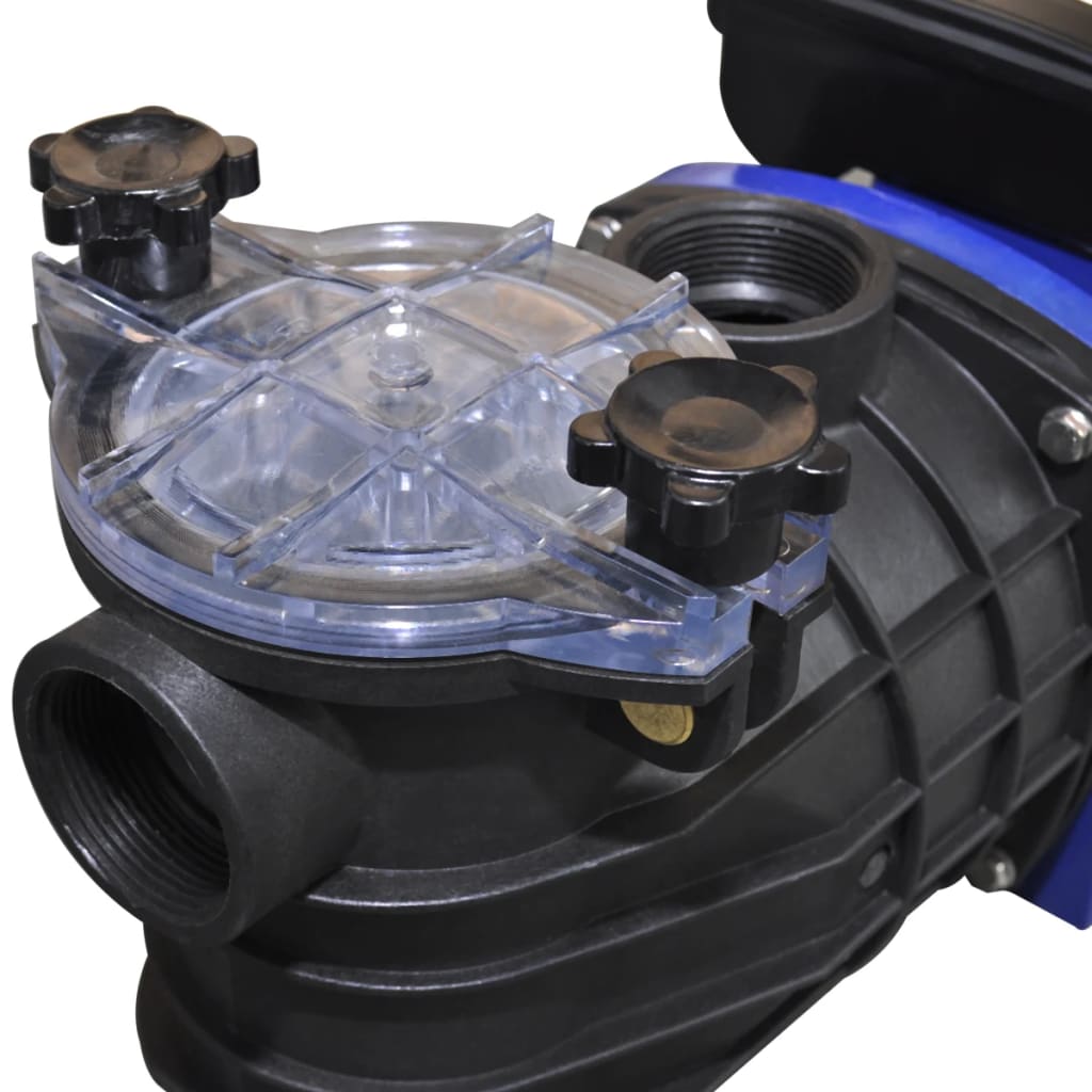 Vidaxl Pumple de piscine électrique 500W bleu