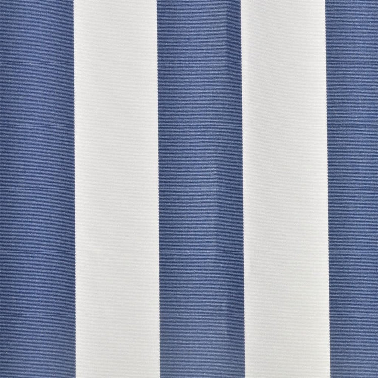 Vidaxl Laifeldoek 6x3 m toile bleu et blanc